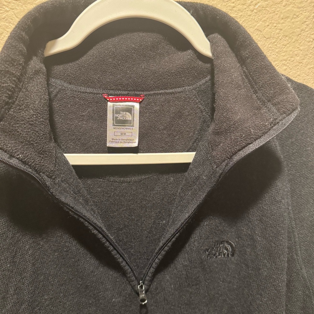 The North Face Men’s Wool Blend Quarter Zip Sweater size M - Picture 6 of 7